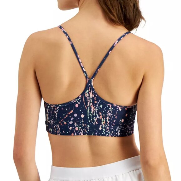 NWT ID Ideology Performance Medium Impact Sport Bra Mod Splatter Sz S $40 FF285 - Picture 2 of 2